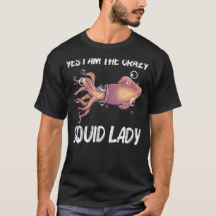 Squid For Men Women Giant Squid Octopus Tentacle T-Shirt