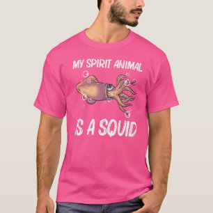 Squid For Men Women Giant Squid Octopus Tentacles T-Shirt