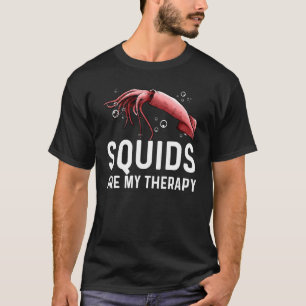 Squid For Men Women Giant Squid Seafood Calamari T-Shirt