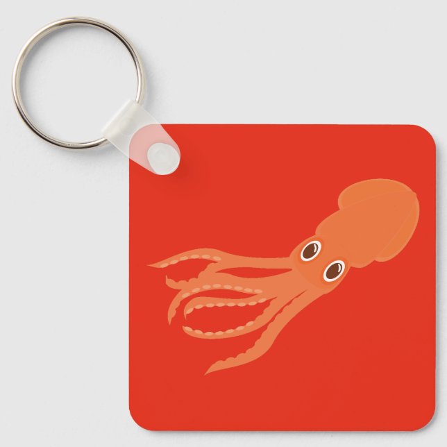 Squid Key Ring (Front)