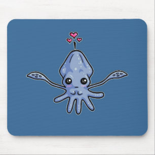 Squid Love Mouse Mat