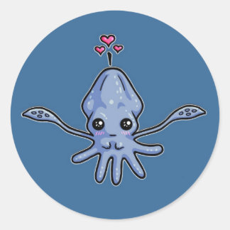 Squid Love Stickers
