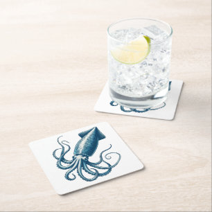 Squid Nautical Coaster