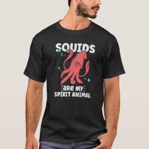 Squid  Octopus  Squid Marine Biologist T-Shirt