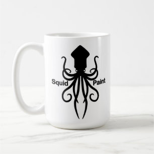 Squid Paint Coffee Mug