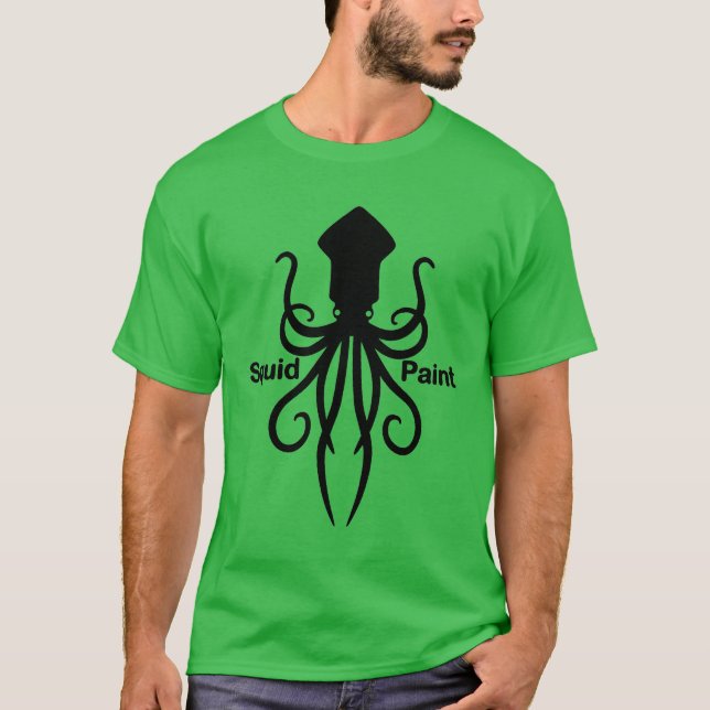 Squid paint logo T-Shirt (Front)