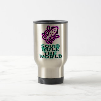 squid rule the world travel mug
