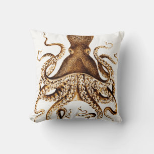 Squid Sepia Cushion