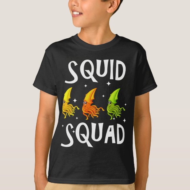 Squid Squad T-Shirt (Front)