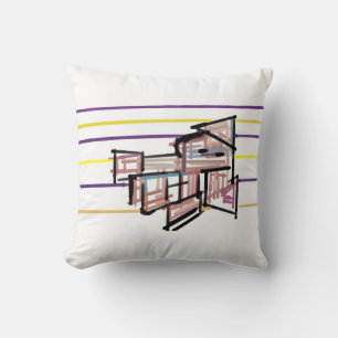 Squid summer joy cushion