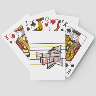 Squid summer joy playing cards