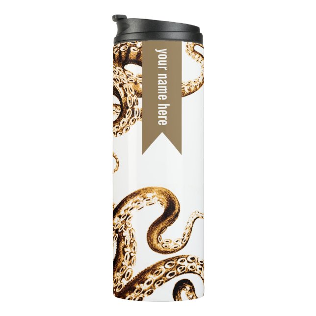 Squid Tumbler Brown (Rotated Right)