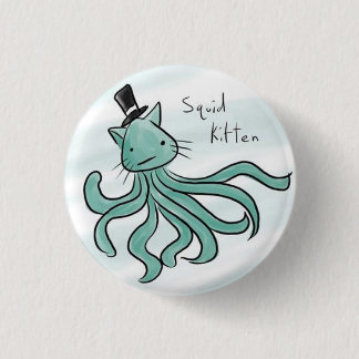 SquidKitten 3 Cm Round Badge
