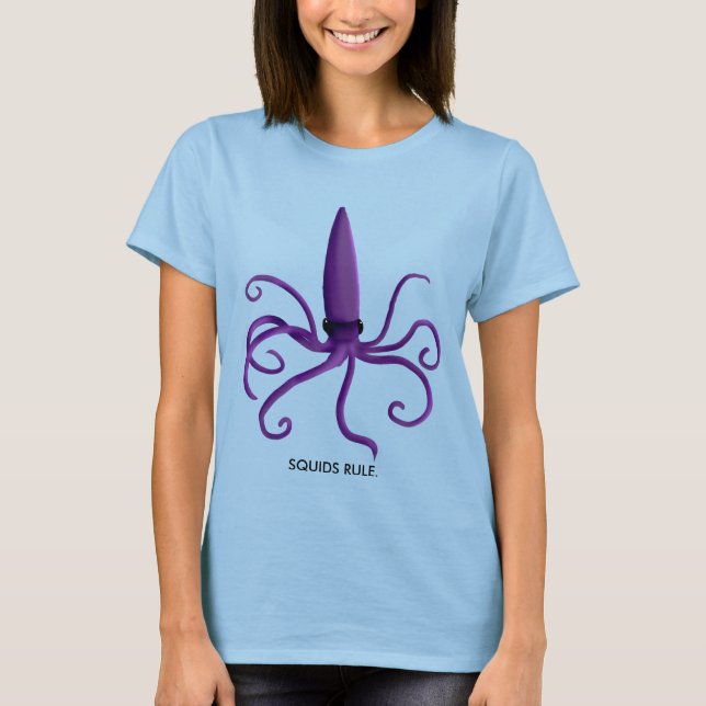 SQUIDS RULE T-Shirt (Front)