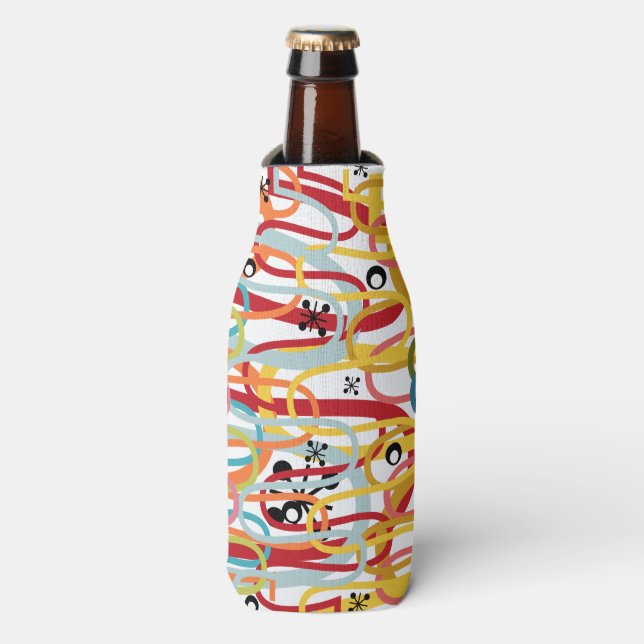 Squiggles Bottle Cooler (Bottle Front)