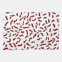 Squiggles Pattern Kitchen Towel