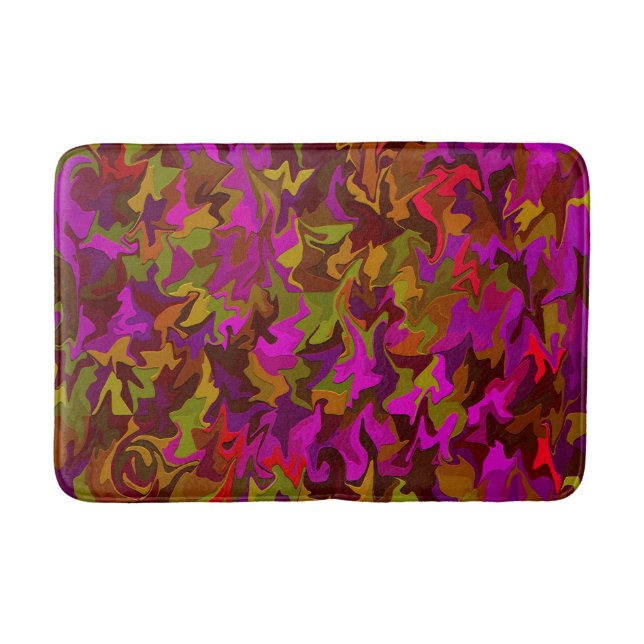 Squigglin'....... Bath Mat (Front)