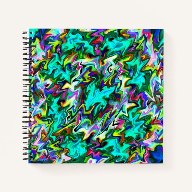 Squigglin' Earth.... Notebook (Front)