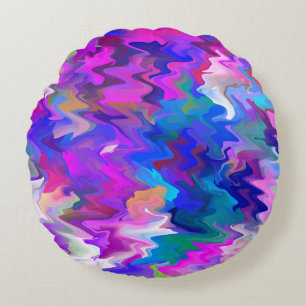 Squigglin' Time..... Round Cushion
