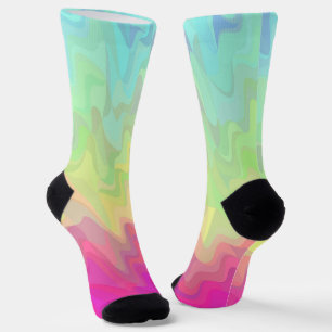 Squiggly Gradient Socks