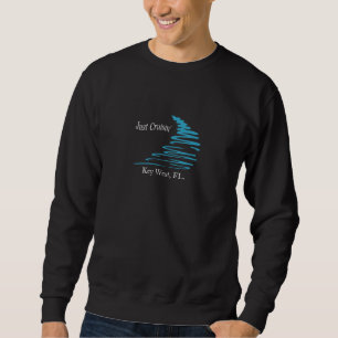 Squiggly Lines_Just Cruisin'_Key West, FL. Sweatshirt
