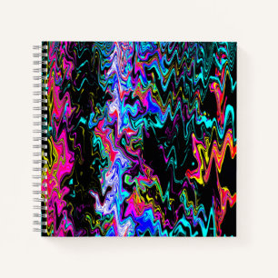 Squiggly psychedelic moments...... notebook