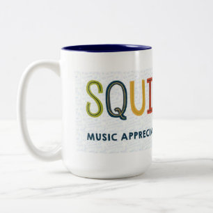 SQUILT LIVE! Deluxe Two Tone Mug
