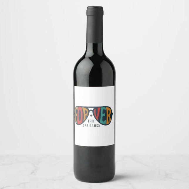 Squints - Forever - Vintage Wine Label (Front)