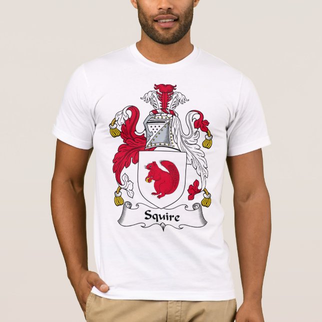 Squire Family Crest T-Shirt (Front)