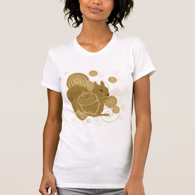 Squirelly Squirrel T-Shirt (Front)