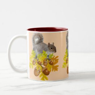 Squirrel Acorns Mug