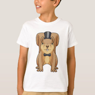 Squirrel as Groom with Suit T-Shirt