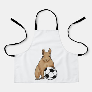 Squirrel at Soccer Sports Apron