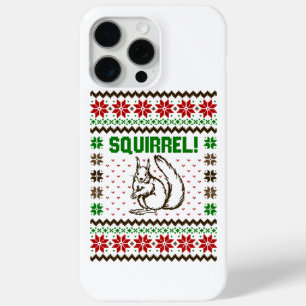 Squirrel Attacks The Griswold Family Ugly Sweater iPhone 15 Pro Max Case