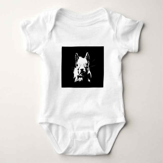 Squirrel Baby Bodysuit (Front)