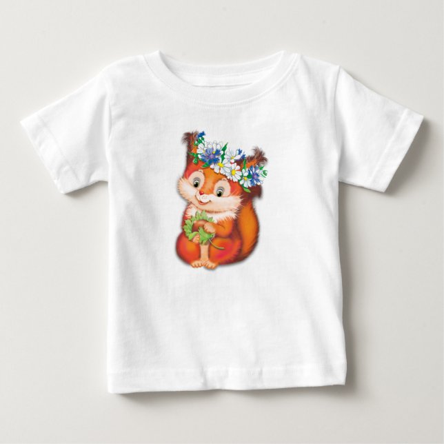 Squirrel Baby T-Shirt (Front)
