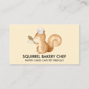 Squirrel Bakery Business Card