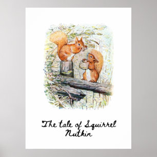 Squirrel Barter Poster