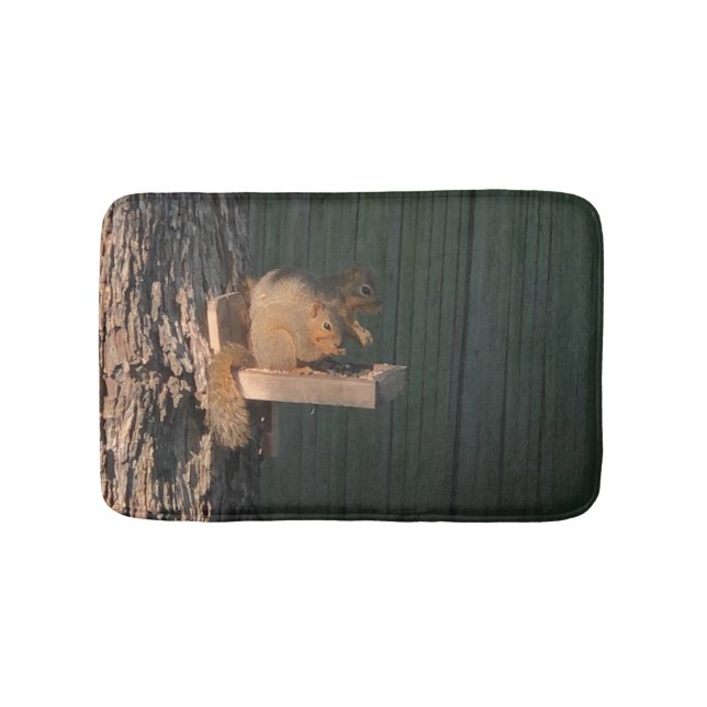 Squirrel Bath Mat (Front)