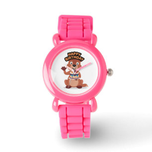Squirrel birthday watch