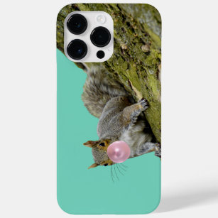 Squirrel Blowing a Bubblegum Bubble Animal Photo Case-Mate iPhone 14 Pro Max Case