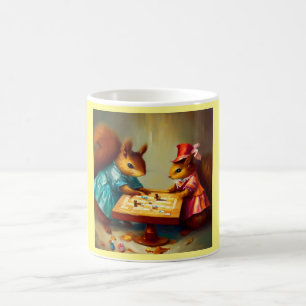 Squirrel Board Game Coffee Mug