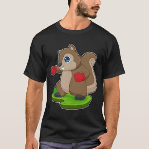 Squirrel Boxer Boxing gloves Boxing T-Shirt