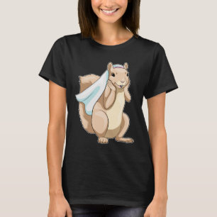 Squirrel Bride Veil Wedding T-Shirt