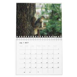 Squirrel Calendar