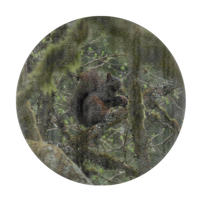 squirrel camo cutting board (Front)