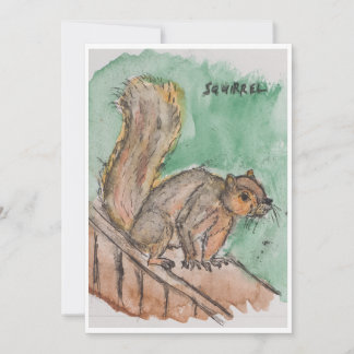 Squirrel Card