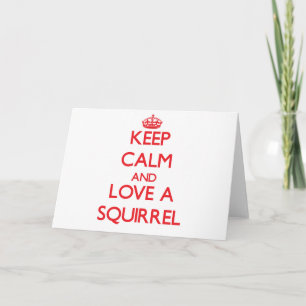 Squirrel Card