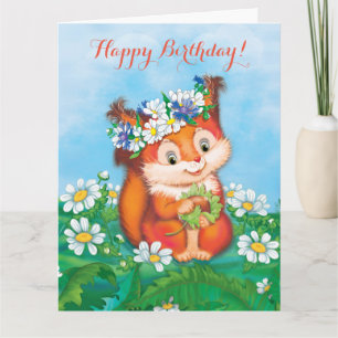 Squirrel Card