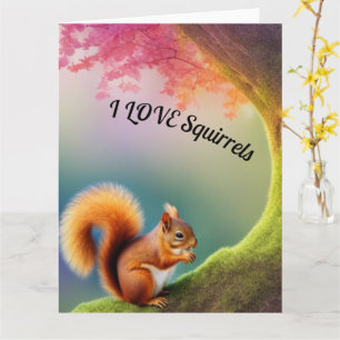 Squirrel  card